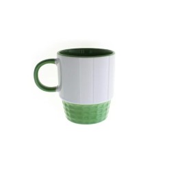 Taza Pin Up Verde Claro de Porcelana