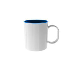 Taza de plástico Azul