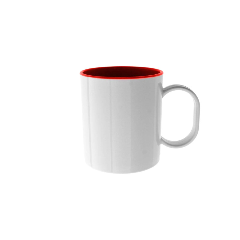 Taza de plástico Roja