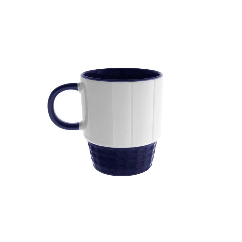 Taza Pin Up Azul Oscuro Porcelana Taza Pin Up Azul Oscuro Porcelana
