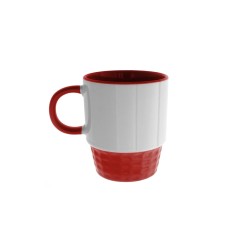 Taza Pin Up Roja Porcelana
