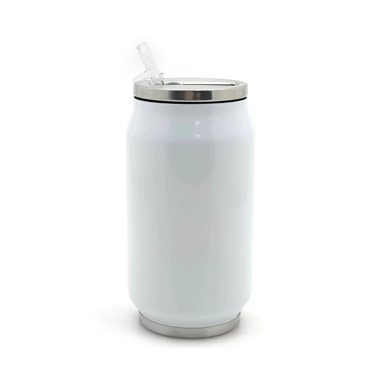 Termo con Pajita 400ml Lata Termo con Pajita 400ml Lata